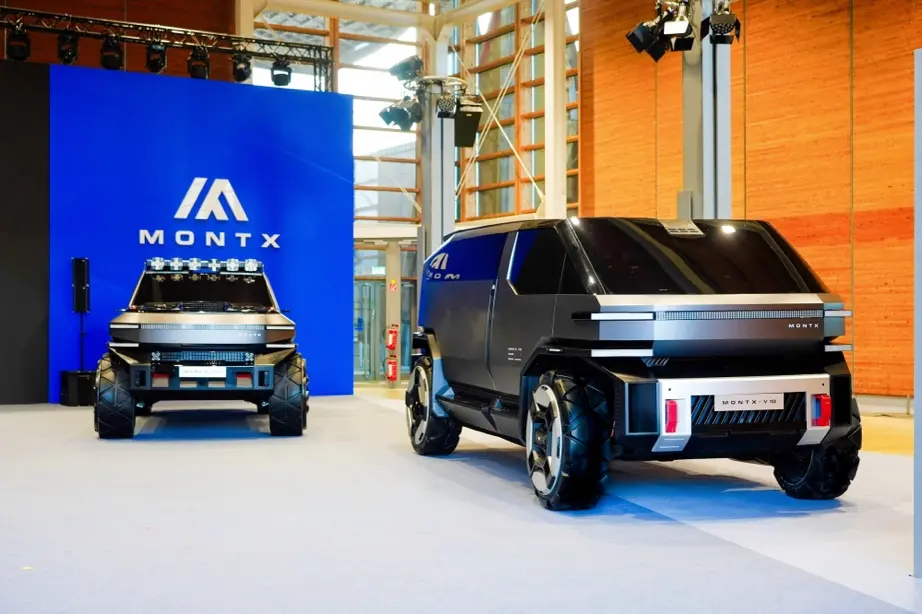 The MONTX P10 and V10 concept vehicles make their European debut at IAA Transportation 2026